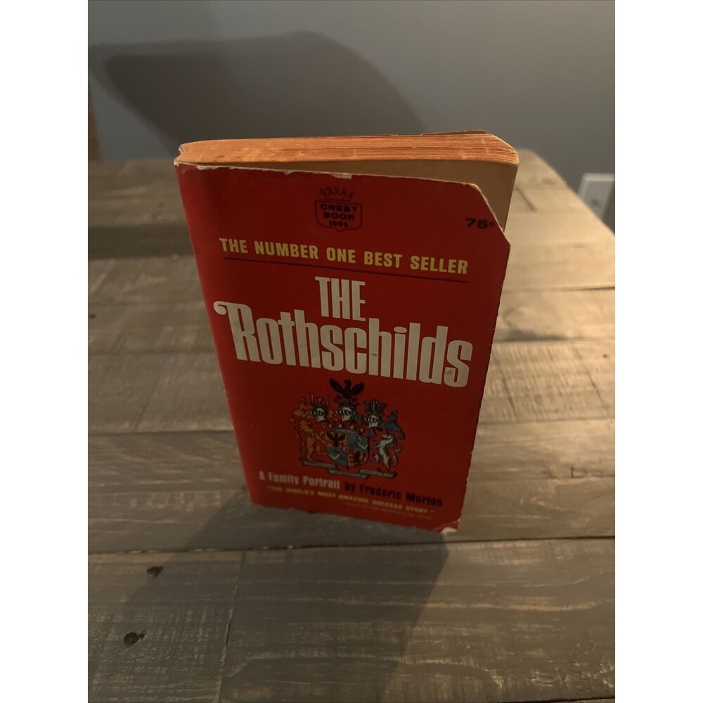 THE ROTHSCHILDS ︱  Frederic Morton ︱1963 ︱Paperback ︱Hard-to-Find